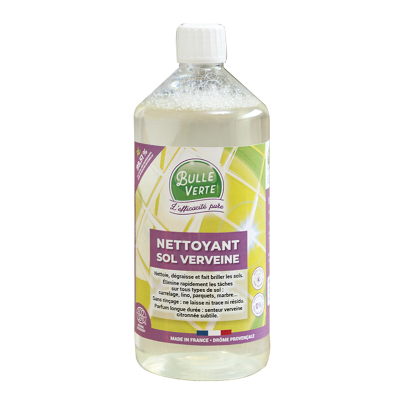 NETTOYANT SOL 1L VERVEINE BULLE VERTE ECOLOGIQUE