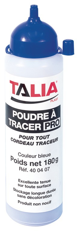 POUDRE A TRACER BLEU 360 GR TALIAPLAST