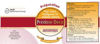 PREDOSE DECO SOCLI