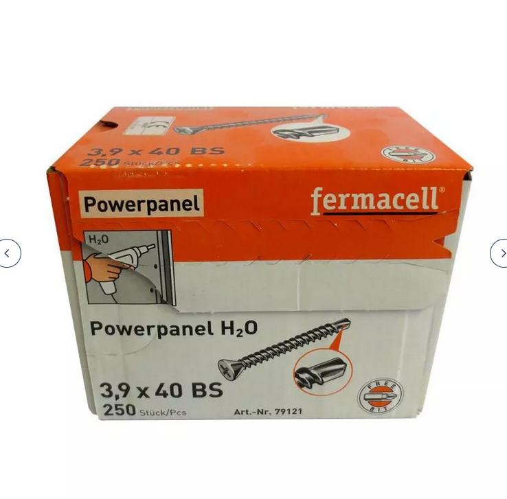 FERMACELL VIS AUTOFOREUSES POWERPANEL H2O 3.9X40MM